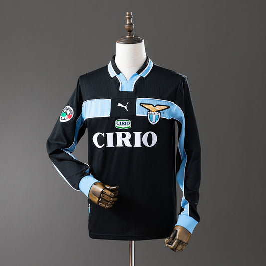 Lazio retro 1998/99 Away Manga Larga