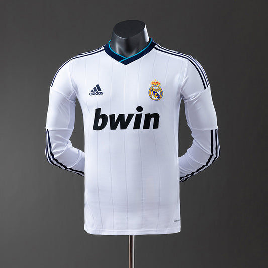 Real Madrid retro 2012/13 Home Manga Larga