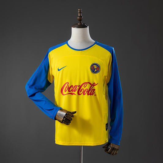 America 2003/04 Home Manga Larga Retro