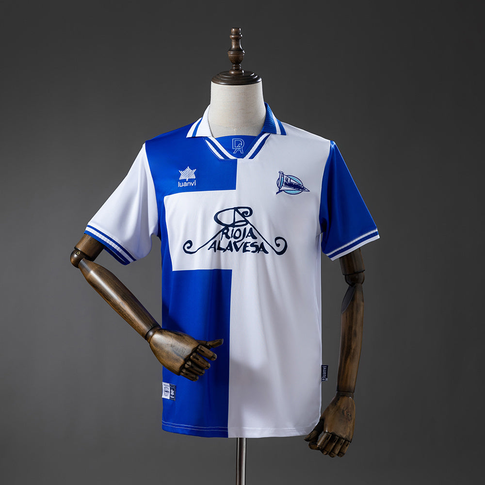 Deportivo Alavés retro 2000/01 Home Fan Version