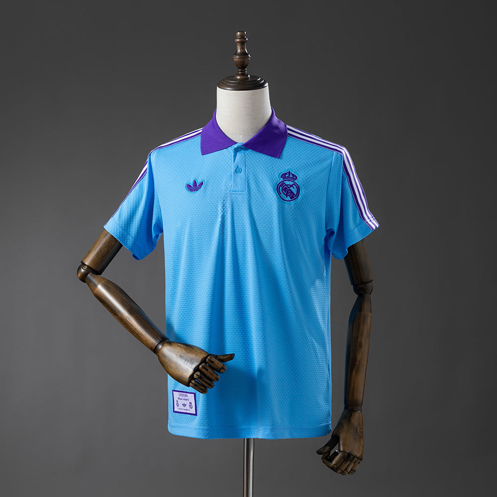 Real Madrid 2025/26 Polo Azul