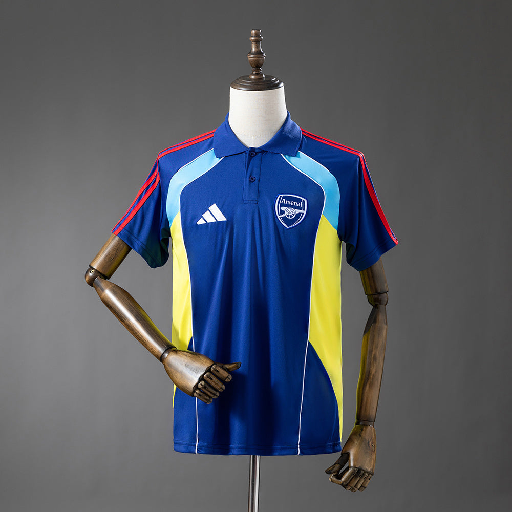 Arsenal 2025/26 Polo Azul
