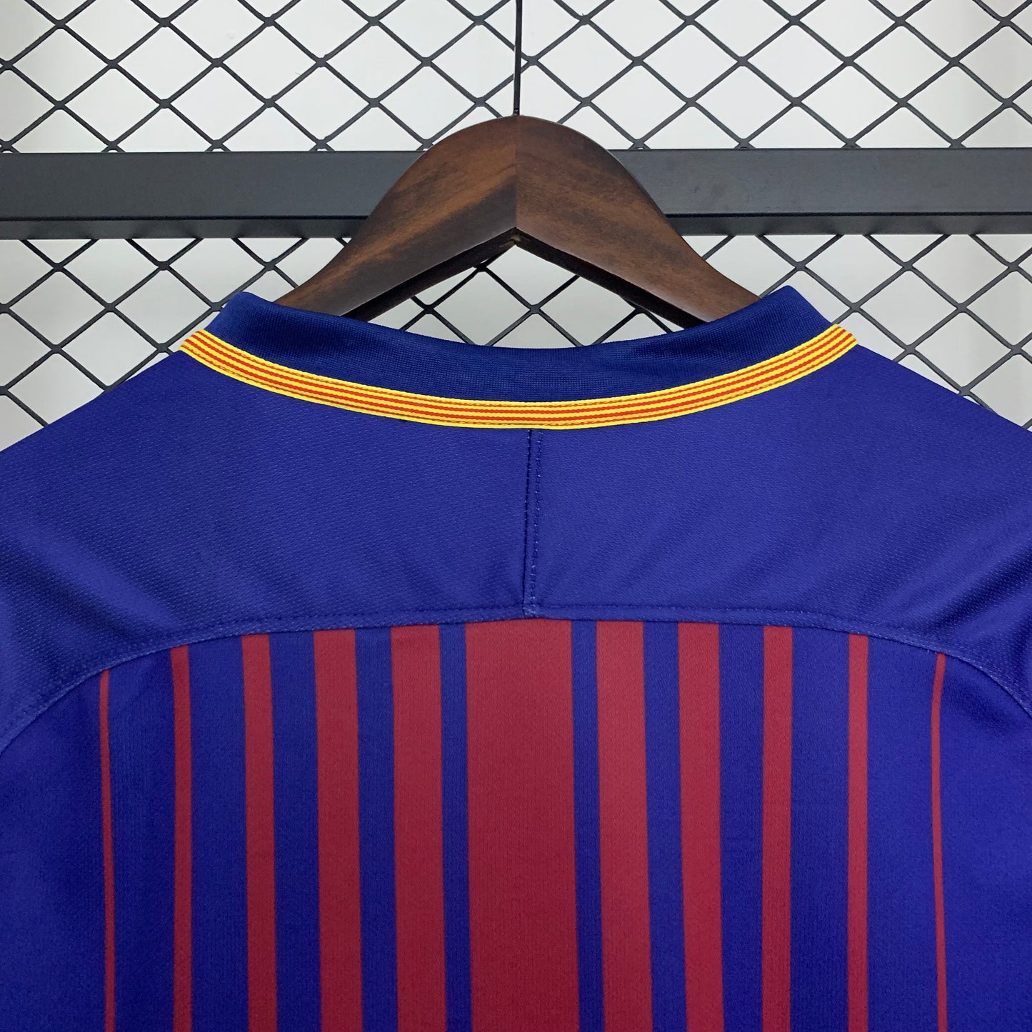 Fútbol Club Barcelona retro 2017/18 Home Manga Larga