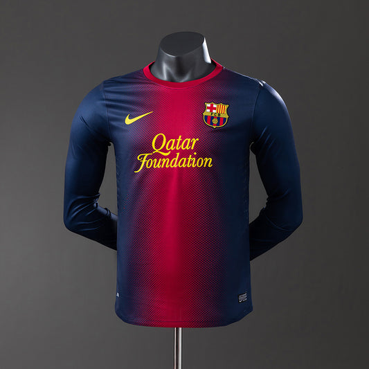 Fútbol Club Barcelona retro 2012/13 Home Manga Larga