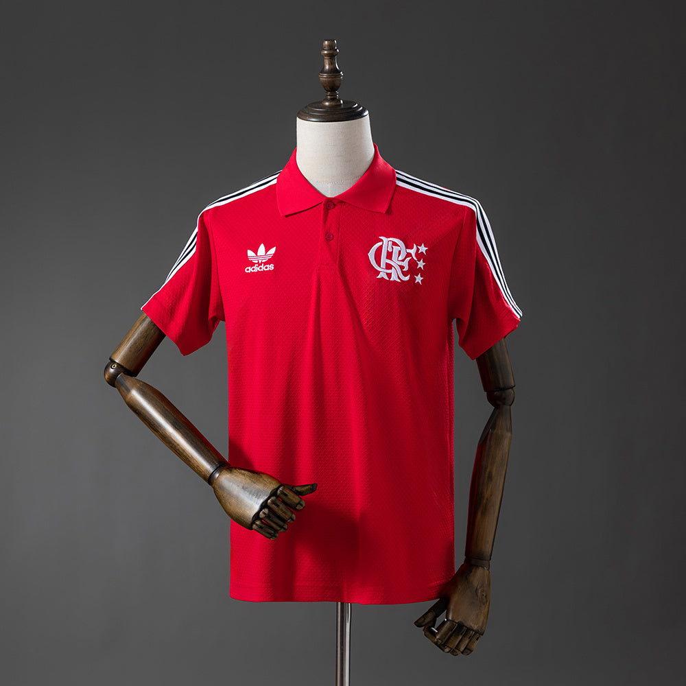 Flamengo 2025/26 Polo Rojo