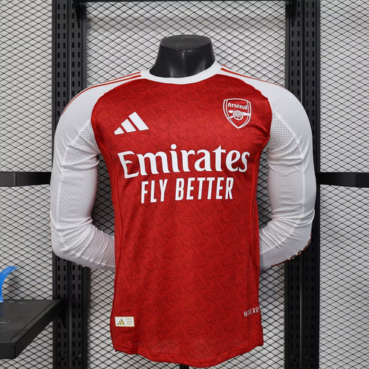 Arsenal 2025/26 Home Manga Larga
