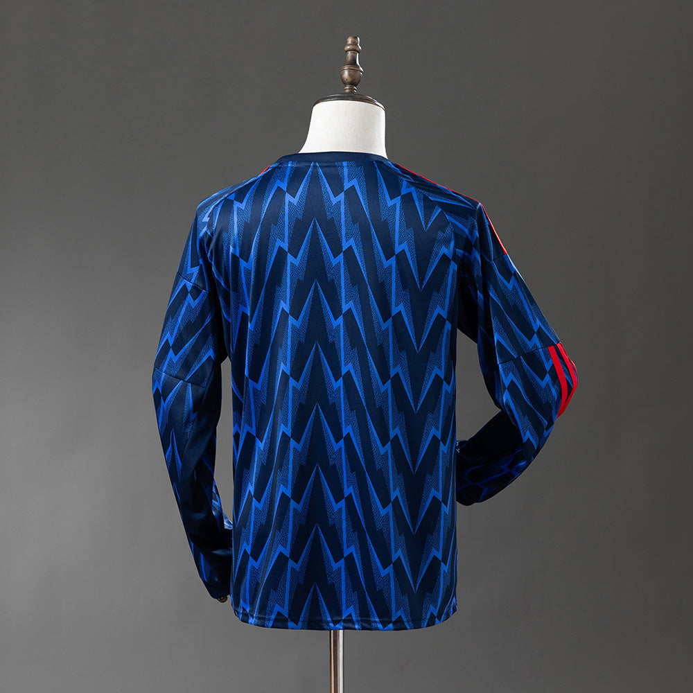 Arsenal 2025/26 Away Fan Version Manga Larga