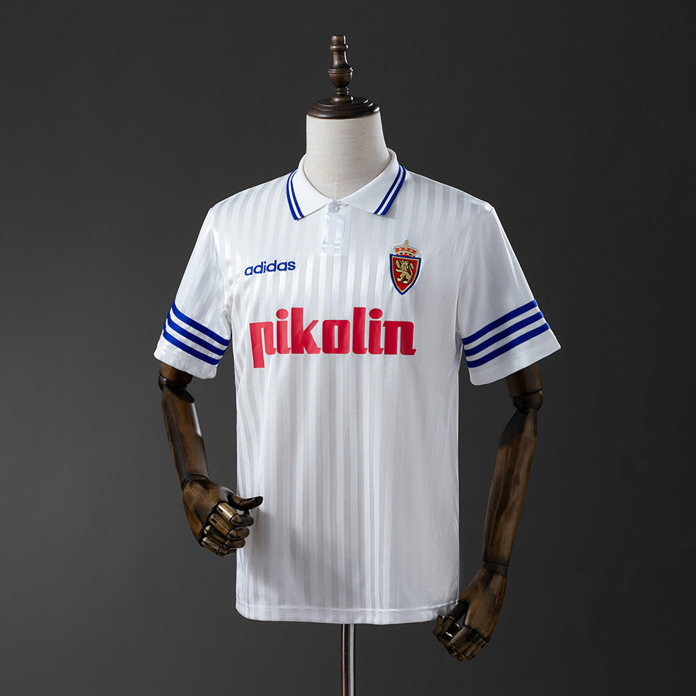 Real Zaragoza retro 1995/97 Home
