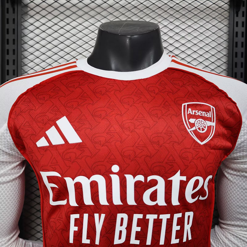 Arsenal 2025/26 Home Manga Larga