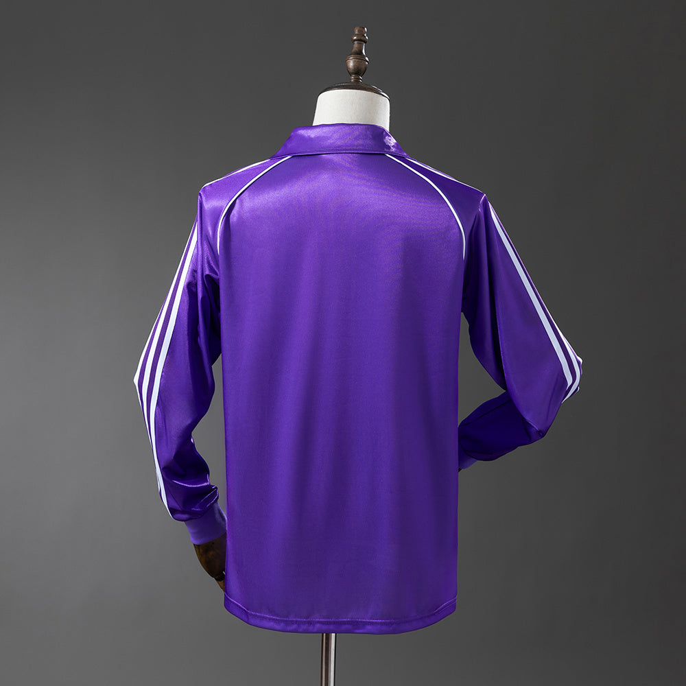 Real Madrid 1984/85 Away Manga Larga Fan Version Retro