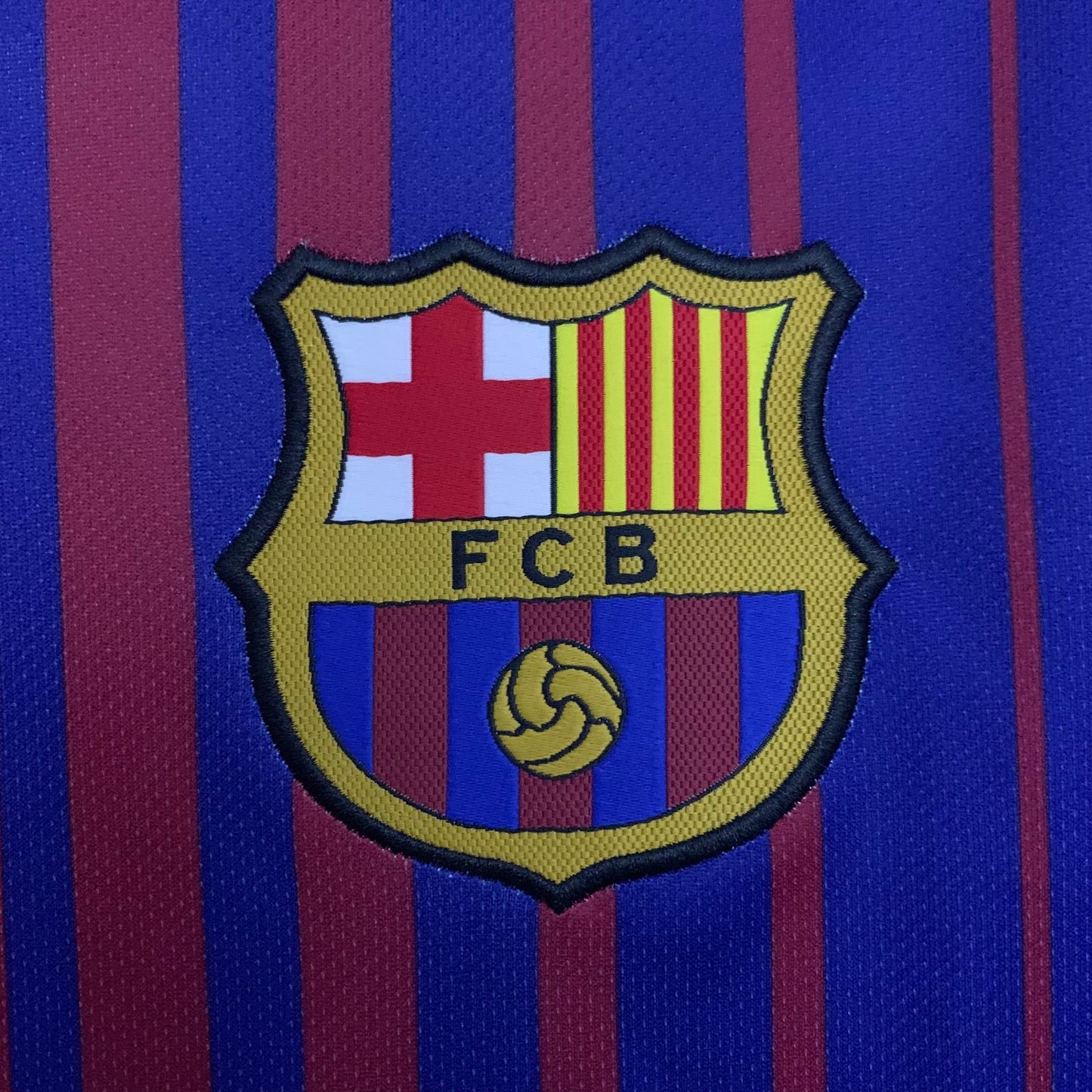 Fútbol Club Barcelona retro 2017/18 Home Manga Larga