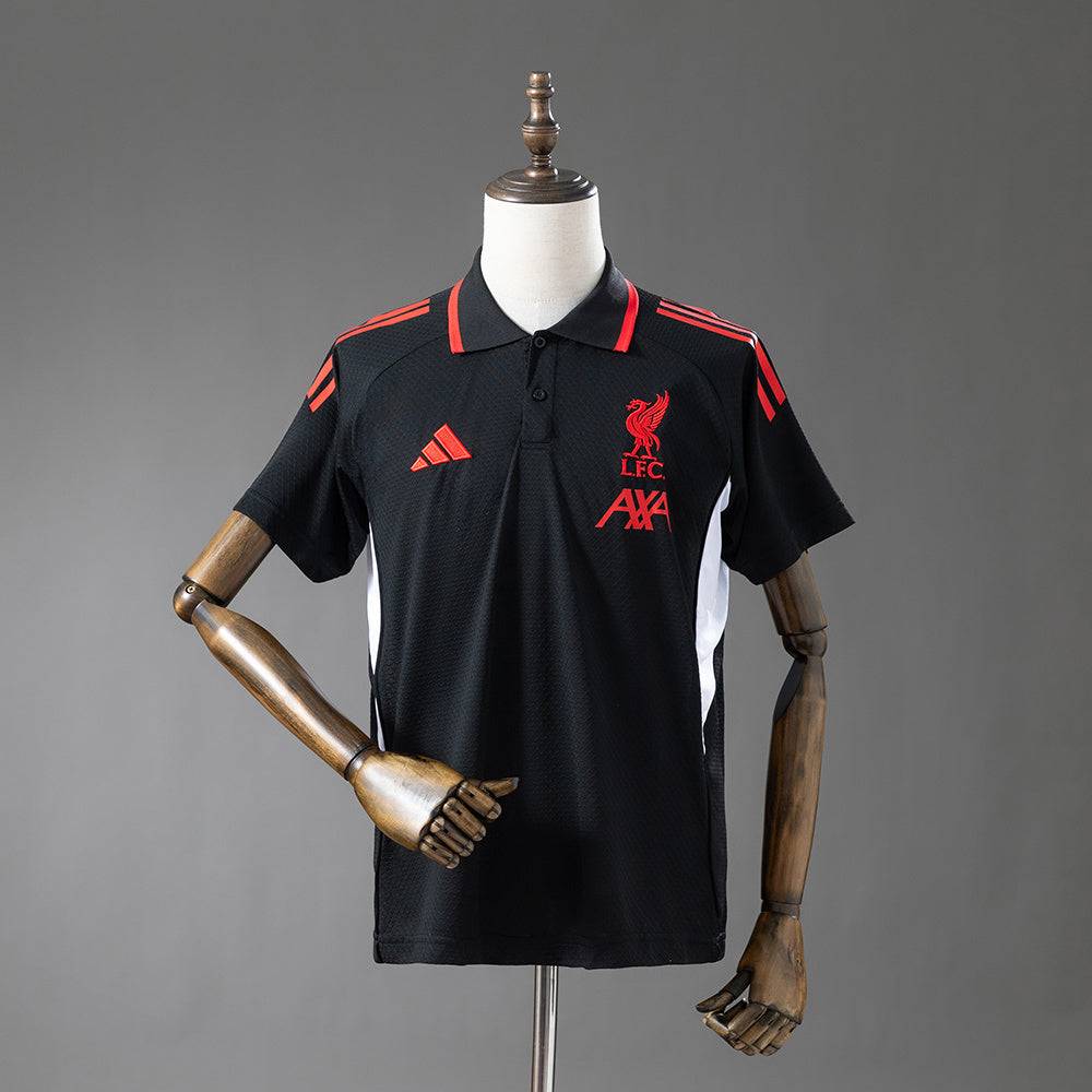Liverpool 2025/26 Polo Negro