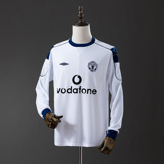 Manchester United retro 2000/01 Away Manga Larga