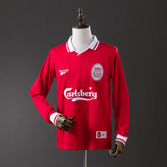 Liverpool retro 1996/97 Home Manga Larga