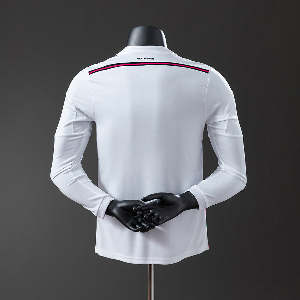 Real Madrid retro 2014/15 Home Manga Larga