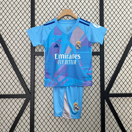Real Madrid 2024/25 Home Kids Version Portero