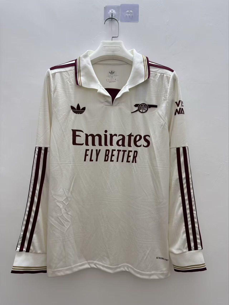 Arsenal 2025/26 Away Manga Larga