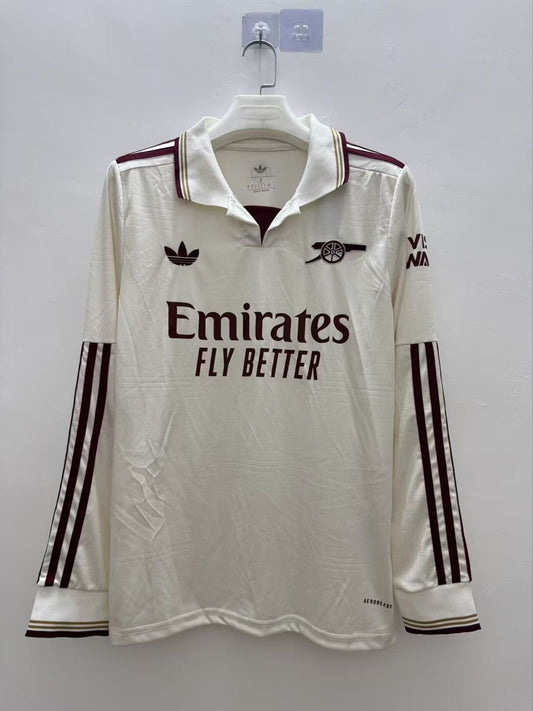 Arsenal 2025/26 Away Manga Larga