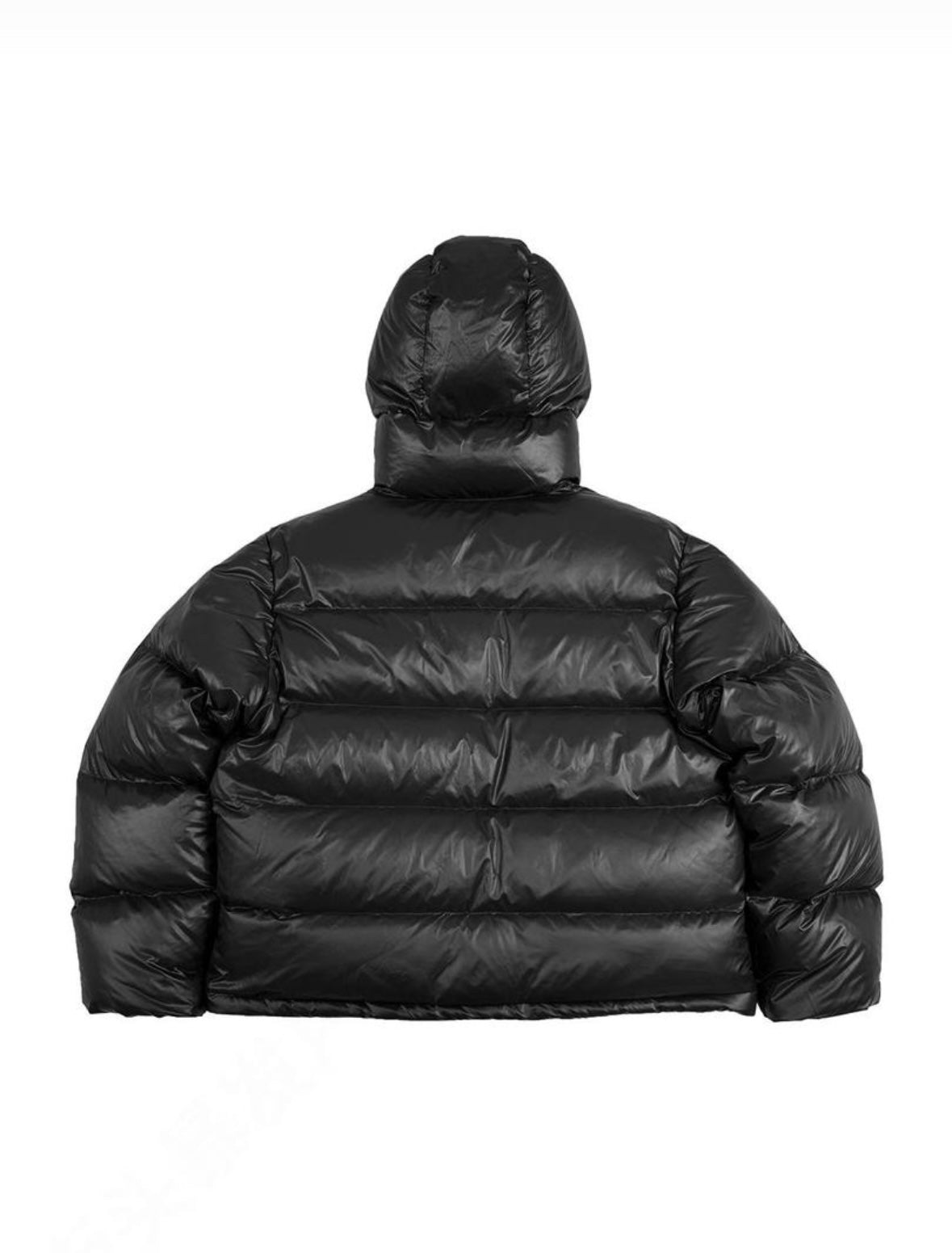 Chaqueta Stussy negra y rosa