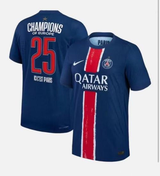 Paris Saint-Germain PSG 2024/25 Campeones de Europa