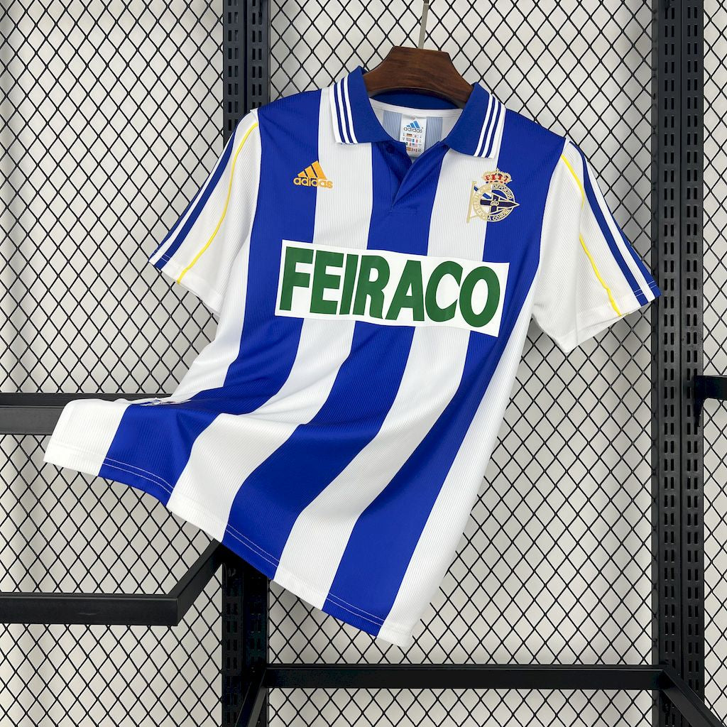 Deportivo a Coruña retro 1999/00 Home