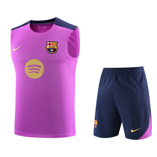Fútbol Club Barcelona - Kit entrenamiento 2025/26 (sin mangas)