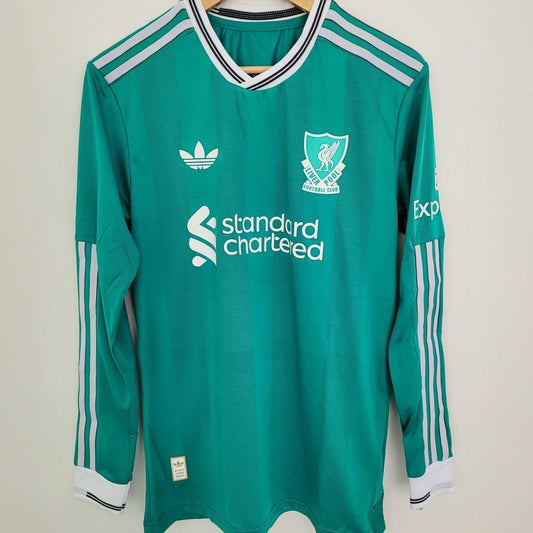 Liverpool 2025/26 Third manga larga