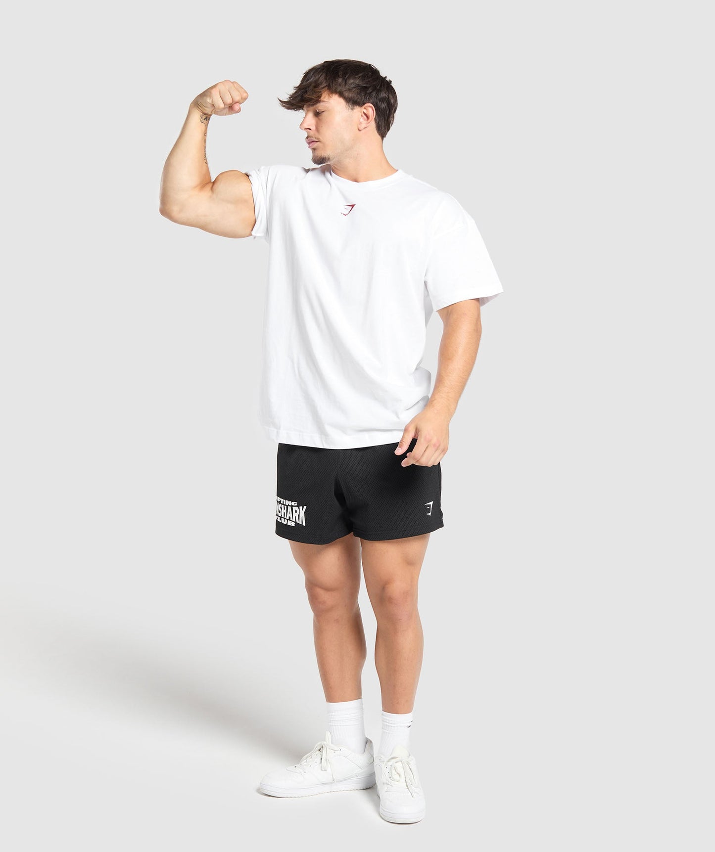 Camiseta oversized blanca unisex