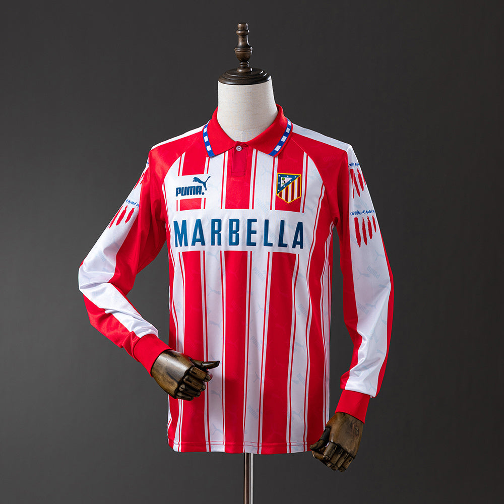 Atlético de Madrid retro 1994/95 Home Manga Larga