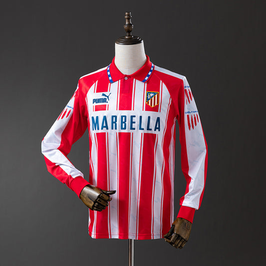 Atlético de Madrid retro 1994/95 Home Manga Larga