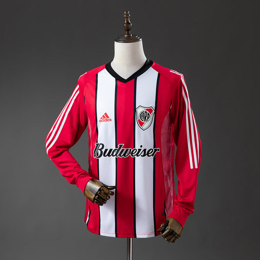 River Plate retro 2003/04 Away Manga Larga Fan Version