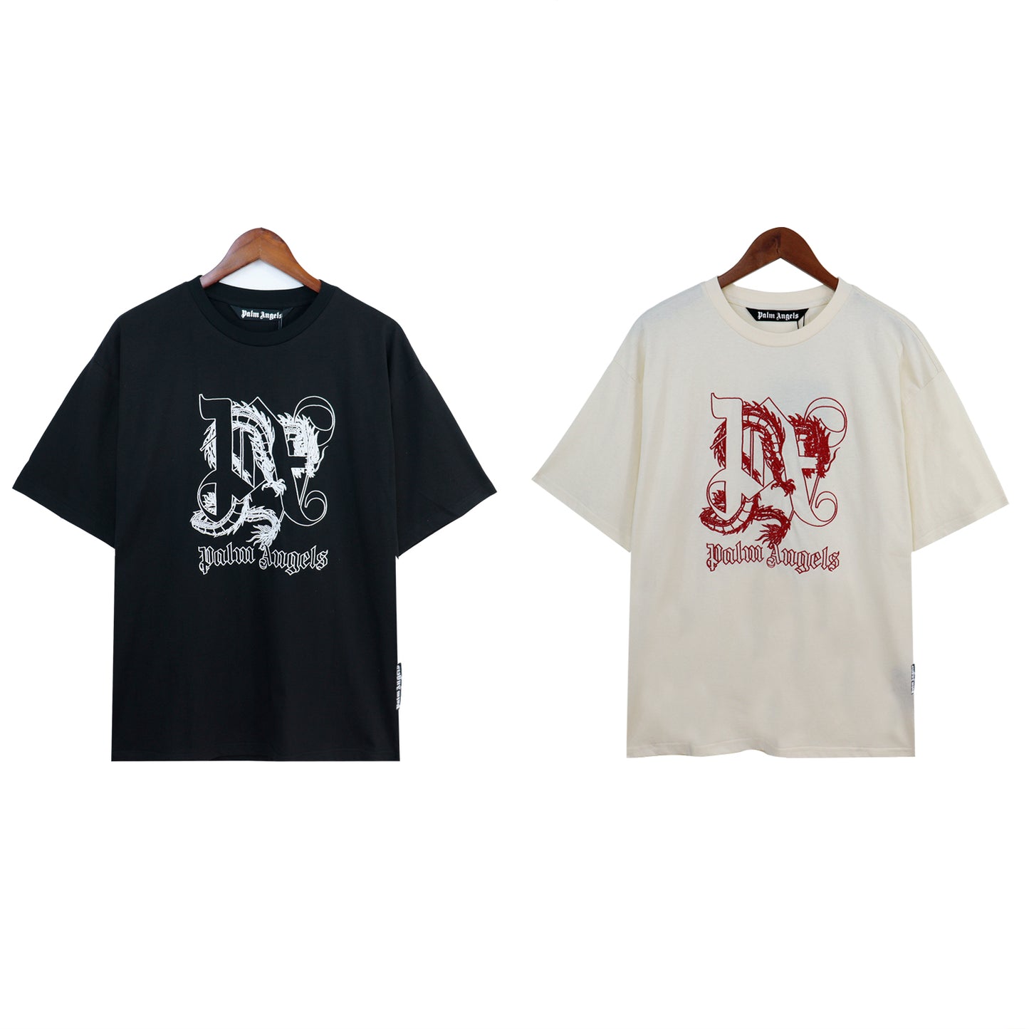 Camiseta Palm Angels New York Dragon