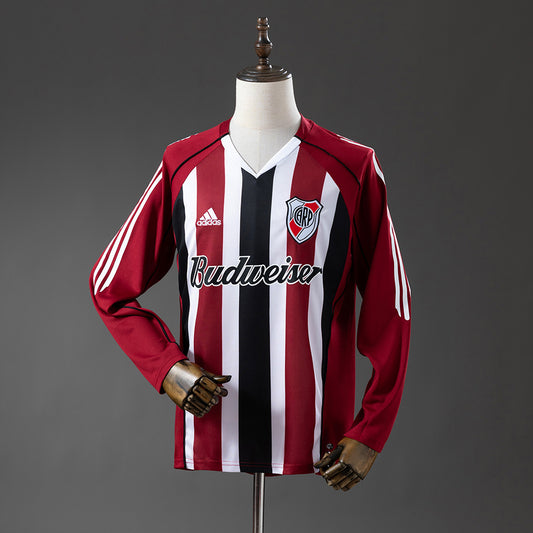 River Plate retro 2005/06 Away Manga Larga Fan Version