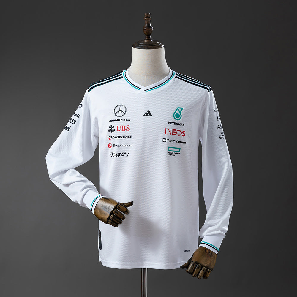 Formula 1 Mercedes 2025 manga larga