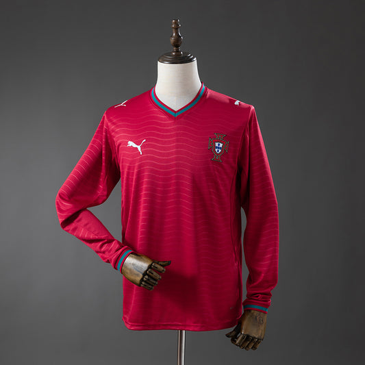 Portugal 2026 Home Fan Version Manga Larga