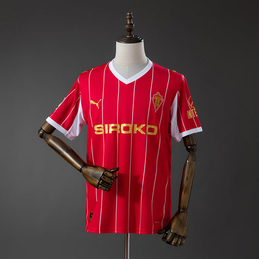 Sporting de Gijon 2025/26 Retro Style