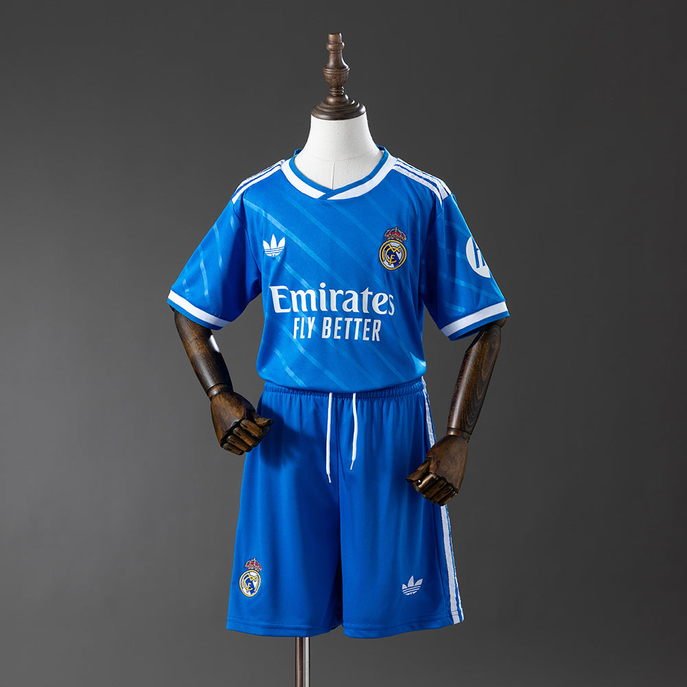 Real Madrid 2025/26 third away Kids version