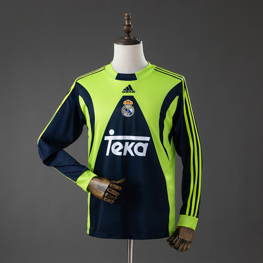 Real Madrid 1999/00 Retro Portero Manga Larga