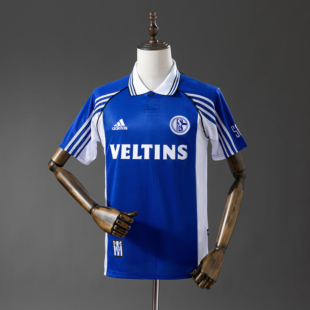 Schalke 04 retro 1998/00 Home Fan Version