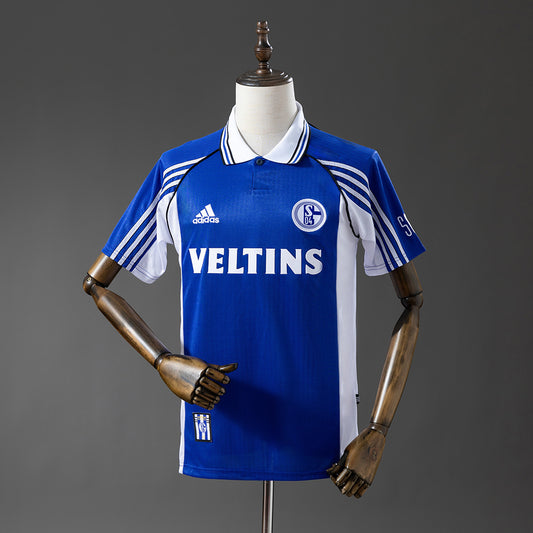 Schalke 04 retro 1998/00 Home Fan Version
