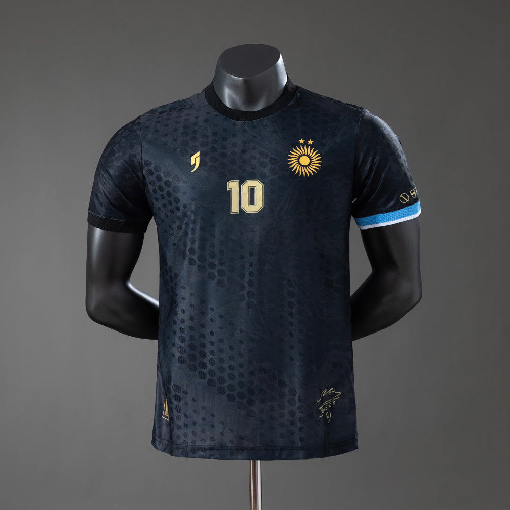 Argentina Maradona #10 Special Edition Player Version Negra