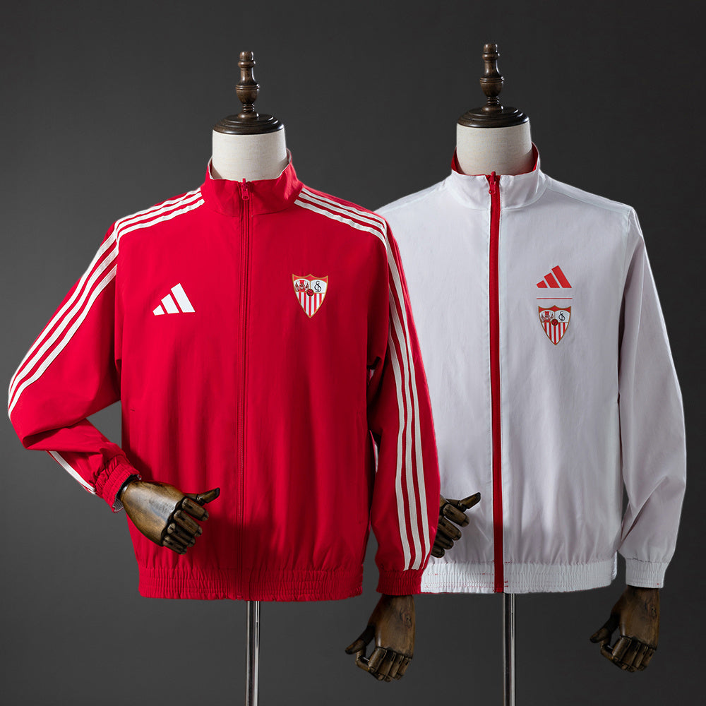 Athletic Bilbao Reversible Paravientos Rojo y Blanco