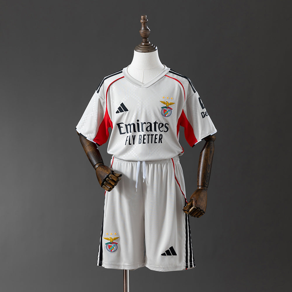 Benfica 2025/26 Away Kids Version