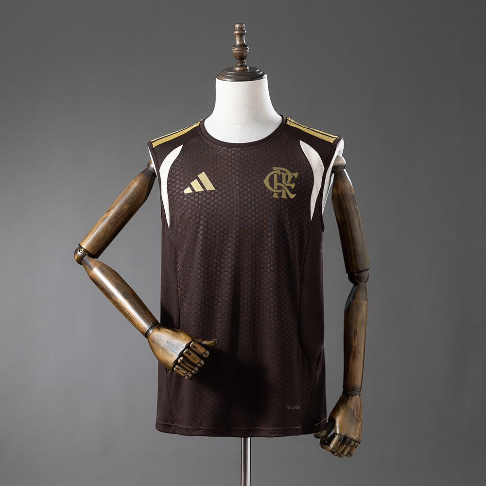 Flamengo 2026/27 Training Marrón Sin Mangas