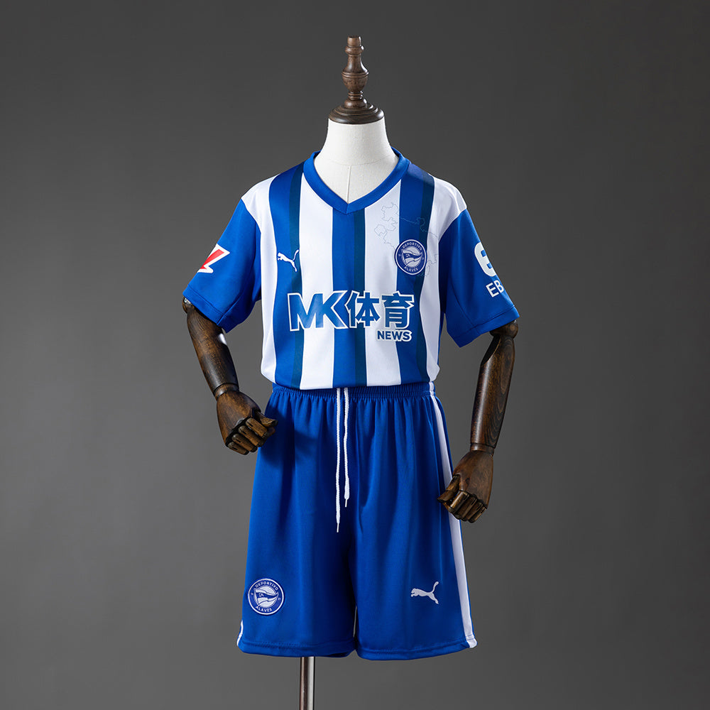 Deportivo Alavés 2025/26 Home Kids Version