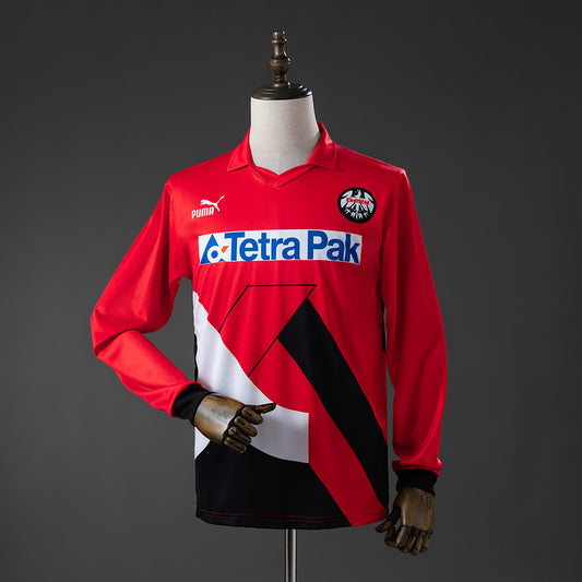 Frankfurt 1993/95 Home Manga Larga Retro