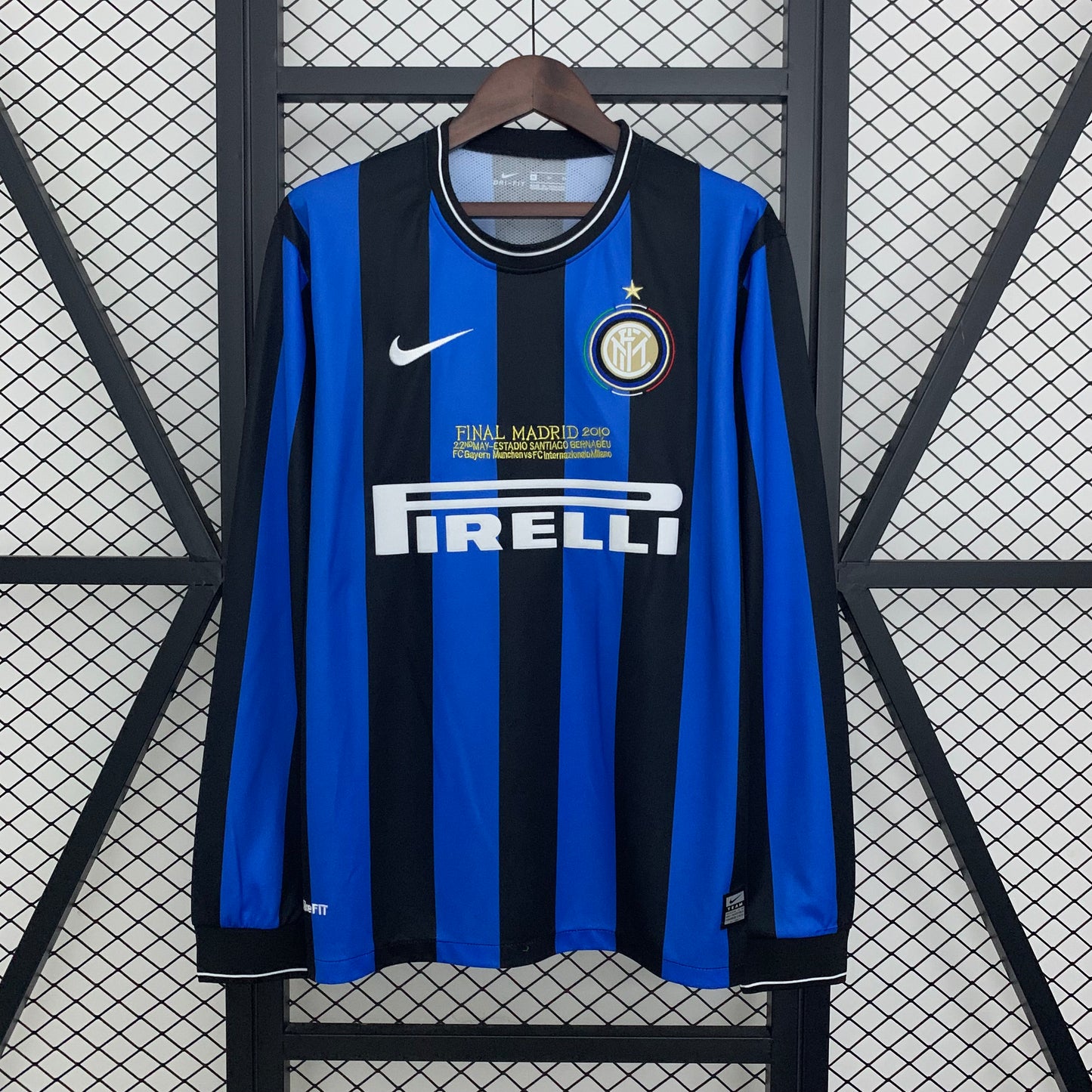 Inter Milán retro 2009/10 Home Manga Larga