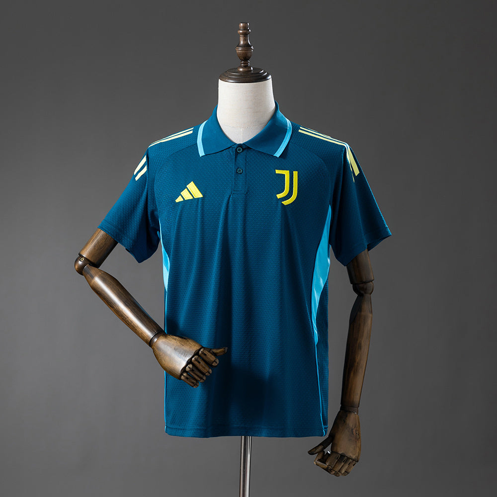 Juventus 2025/26 Polo Azul Oscuro