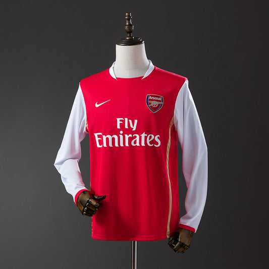 Arsenal retro 2006/07 Home Manga Larga