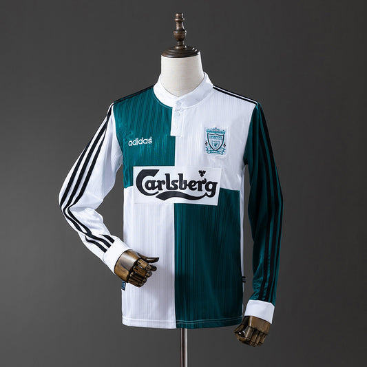 Liverpool retro 1995/96 Away Manga Larga